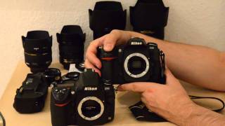 Nikon D700 versus D300  Unboxing und Review  German  HD [upl. by Cavanaugh987]