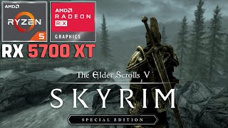 Skyrim Special Edition  RX 5700 XT  Ryzen 5 5600G  2160p Ultra Settings [upl. by Bronwyn35]