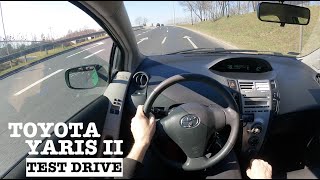 2008 Toyota Yaris II 13 VVTi 86HP  4K POV Test Drive  0100  Review [upl. by Aileen]