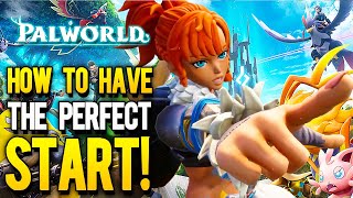 Palworld  Ultimate Tips For The Perfect Start Insane Starter Base Infinite Resources amp Best Pals [upl. by Aicillyhp]