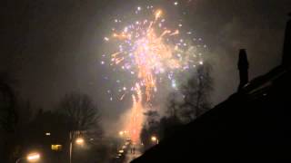 Vuurwerk jaarwisseling 20142015 Sneek [upl. by Hait]