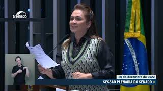 Senadora Kátia Abreu faz seu último discurso na tribuna do Senado [upl. by Nywra]