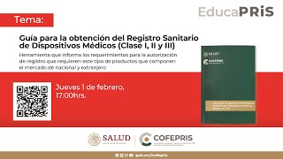 Guía para la obtención del Registro Sanitario de Dispositivos Médicos Clase I II y III [upl. by Avot]