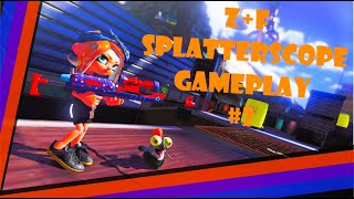 ZF Splatterscope Gameplay 2  Splatoon 3  Anarchy Battle SZ [upl. by Tadich33]