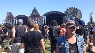 Billy Idol sur scène au Hellfest [upl. by Yenrab]