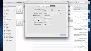 Tutorial How to Organize audio files files as Audiobooks in iTunes [upl. by Cox547]