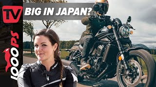 Schräglagenwunder aus Japan Honda CMX 1100 Rebel 2021 SportCruiser mit PowerTwin im Test [upl. by Ahseikram]