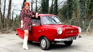 Meadows Frisky Family Three  a rare British 50s classic micro car [upl. by Margy]