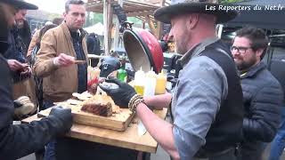 Barbecue Expo  1er salon du barbecue en France quelques moments dambiance [upl. by Hax]