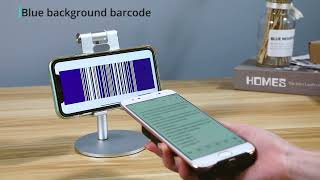 Eyoyo 2D Back Clip Bluetooth Barcode Scanner Work with Phone  with superb decoding capabilities [upl. by Dawes]