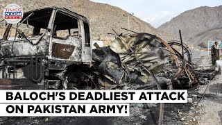 45 Pak Military Personnel Lost in 15 Hrs Amidst Fierce Battle with Baloch Rebels [upl. by Angle610]