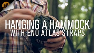 Hanging A Hammock w ENO Atlas Straps [upl. by Eila848]