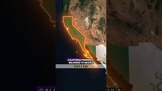 How did California become a US territory usa mexico california map us [upl. by Nyrraf]