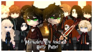 ❤︎  Marauders Era react to Harry Potter  14   ʜᴘ   🇺🇸🇧🇷 [upl. by Berneta813]