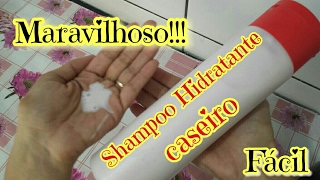 FAÇA EM CASA ESSE SHAMPOO CASEIRO HIDRATANTE ESTOU USANDO E ADORANDO [upl. by Dickens]