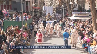 El Burleta vuelve a brillar en el Domingo de Piñata de Ciudad Real [upl. by Carlita705]