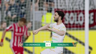 Us Cremonese vs Venezia Fc eFootball PES 2024 Career Mode Part21 [upl. by Adnaluy]