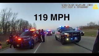 Extreme Chase of Homicide Suspect [upl. by Aicina125]