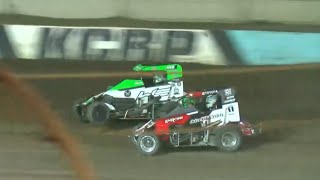 HIGHLIGHTS USAC Western States Midgets  The Dirt Track at Kern County Raceway Park  Apr 29 2023 [upl. by Cornell88]