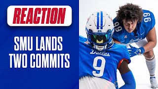 Pair of new commits for SMU Football Rhett Lashlees staff hosts impressive Junior Day [upl. by Elbys]