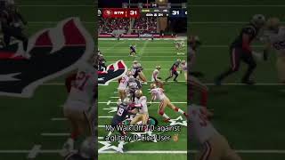 My Walk off TD  against a DLine User and a RUNNER ✌🏽madden [upl. by Garry]