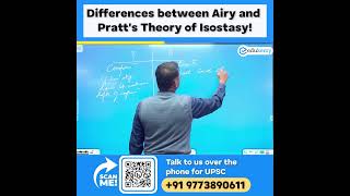 Difference Between Airy And Pratts Theory Of Isostasy upscpreparation civilserviceexam shorts [upl. by Gasperoni709]