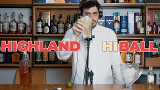 COMO FAZER DRINK COM RED LABEL WHISKY DRINK HIGHLAND HIGHBALL [upl. by Notserp]