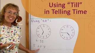 Telling time quottillquot the hour 2nd grade math lesson [upl. by Porte934]