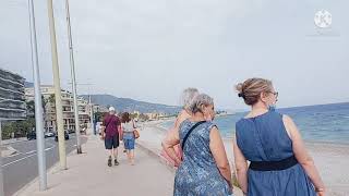 MENTON FRANCE PART 1 WALKING AROUND THE SEASIDE [upl. by Gninnahc]