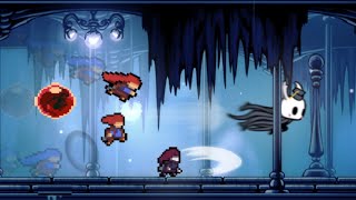 Hollow Knight  Speedrunner vs 4 Hunters from Celeste [upl. by Bret424]