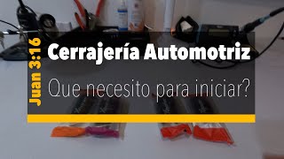 Que necesito para iniciar en la programación de llaves Automotrices [upl. by Annaerdna]