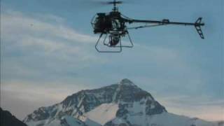 HK helicopter flies around Everest [upl. by Sloan]