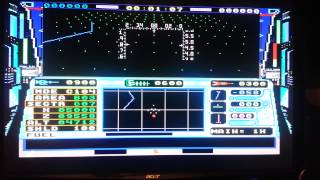 Echelon Demo old DOS game from 1988 [upl. by Durware]