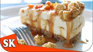 How to Make No Bake Salted Caramel CheeseCake [upl. by Anitsuj228]