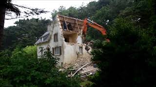 Démolition de la villa Portocarero 28 juin 2018 [upl. by Dever155]