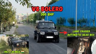 Bolero with V8 engine Swap 😱 300 BHP Bolero Next Project 😍 [upl. by Candra759]