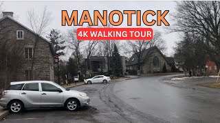 Manotick Ottawa Ontario Canada 4K Walking Tour  Historic Ottawa Suburb  4K Walking Tours [upl. by Inaoj]