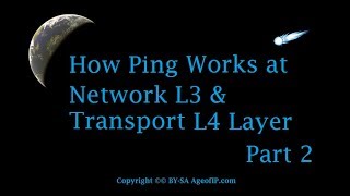 0117  How ping psping tcping works at Network layer and Transport layer  Part 2 [upl. by Bouzoun]