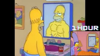 ¿Bebes para evadirte de la realidad Ta tatatata ta ta  Homer Simpson Los Simpson 1 HOUR [upl. by Berners]