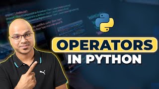 11 Python Tutorial for Beginners  Operators in Python [upl. by Cavit]