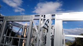 Construcción de casas en Steel Framing estilo Americano [upl. by Johnsson]