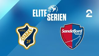 Stabæk 2  1 Sandefjord  sammendrag [upl. by Atelra]