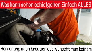 Kroatien 2024 werden wir jemals ankommen Die Anreise  Voller Einsatz  Der Feuerwehr sei Dank [upl. by Lattonia]