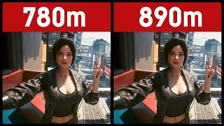 AMD Radeon 780m vs 890m  Laptop APU gaming comparison AMD Ryzen AI 9 HX 370 [upl. by Quenby52]