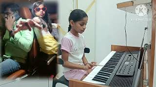 Nanna nuv na 💝 Pranam Song playing in piano by Triaksha  Chutkey [upl. by Aihsak]