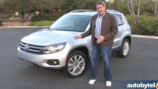 2014 Volkswagen Tiguan SEL Test Drive Video Review [upl. by Susi145]