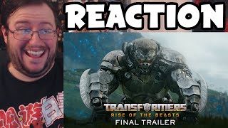 Gors quotTransformers Rise of the Beastsquot Final Trailer REACTION [upl. by Ominorej]