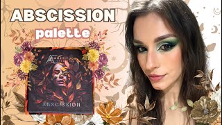 Abscission Palette  MAKEUP LOOK amp SWATCHES [upl. by Treblihp201]