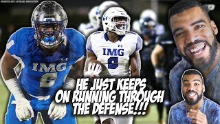 1 Running Back In The Class Of 2019 RUNS THROUGH 7 DEFENDERS Trey Sanders Highlights Reaction [upl. by Erej49]