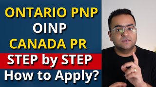 CANADA PR  Step by Step OINP Employer Job offer International Student Stream  Latest IRCC Updates [upl. by Balf603]